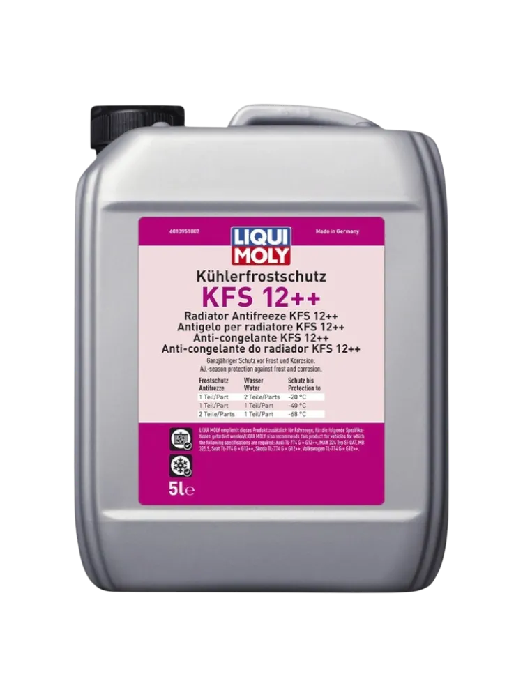 Антифриз LIQUI MOLY KFS 12++ красный (розовый) G-12++ 5 л