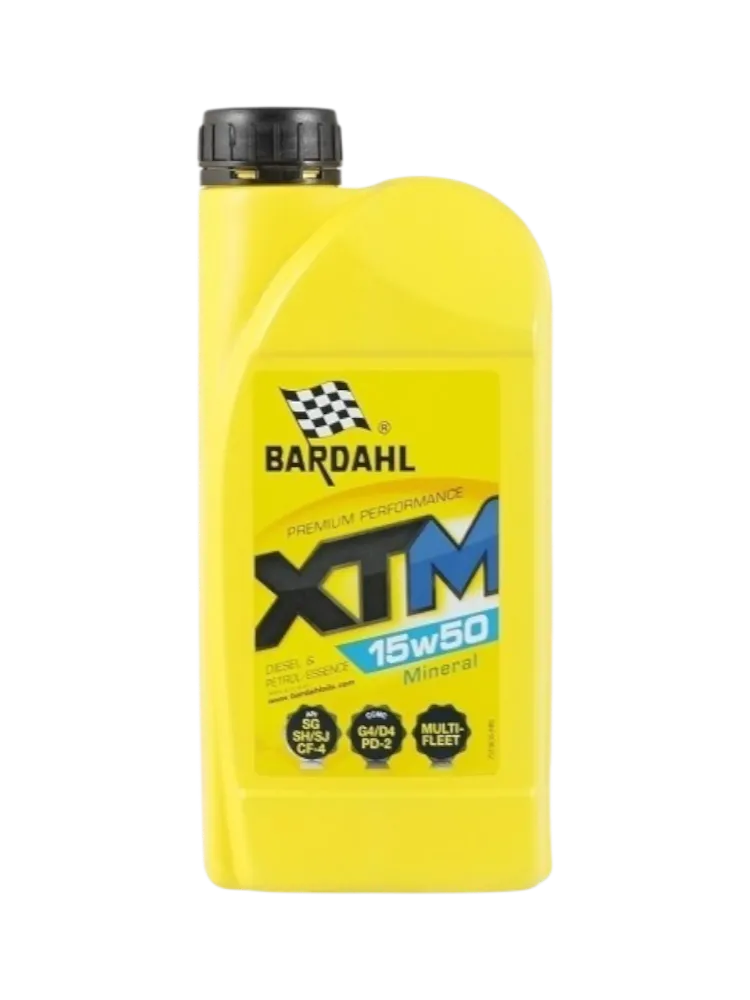 Моторное масло Минеральное Bardahl XTM 15W-50 1 л