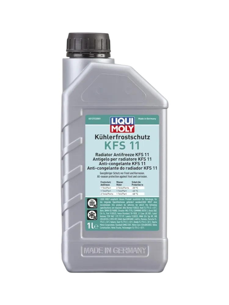 Антифриз LIQUI MOLY KFS 12 синий (голубой) G-11 1 л