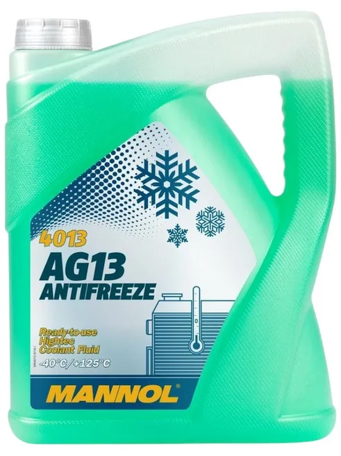 Антифриз Mannol 4013 AG13 зеленый G-13 5 л