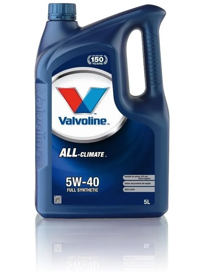 Моторное масло Синтетическое VALVOLINE All-Climate 5W-40 5 л