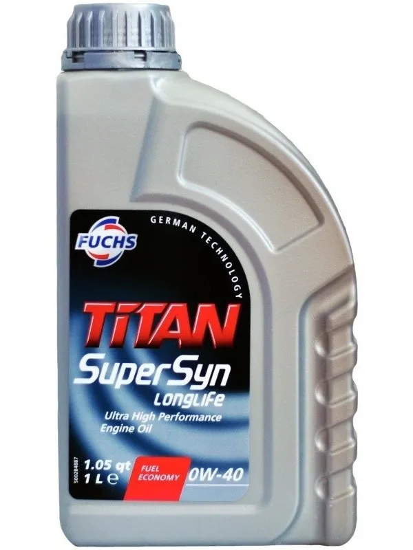 Моторное масло Синтетическое TITAN SuperSyn 0W-40 1 л