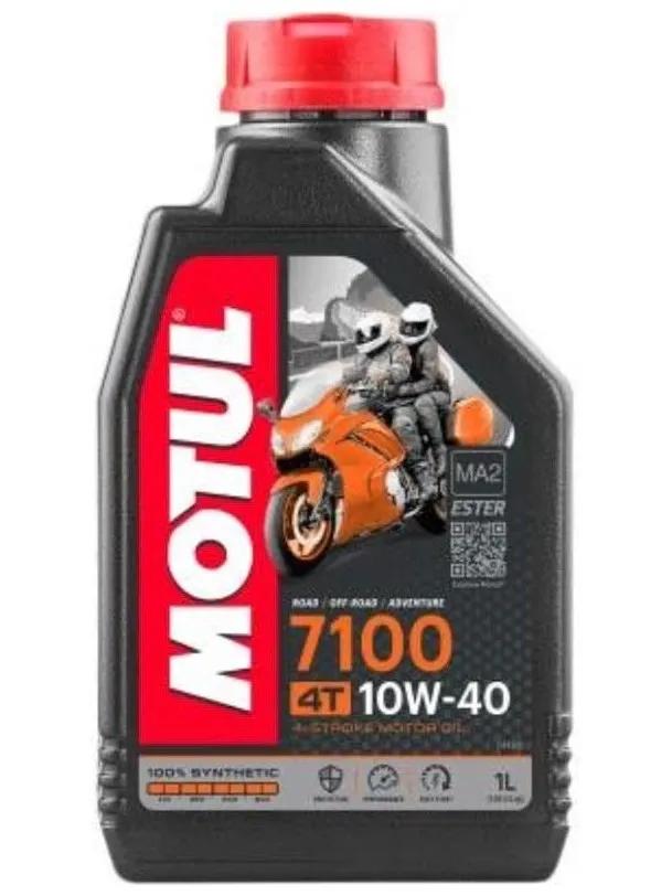 Моторное масло Синтетическое Motul 4T 7100 10W-40 1 л