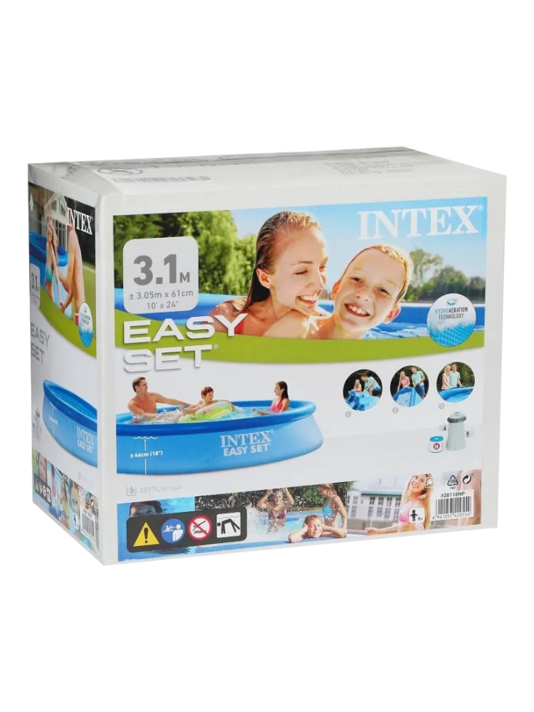 Бассейн надувной Intex Easy Set 28118 NP, 305x305x61 - фото 2
