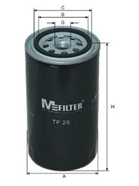 MFilter масляный фильтр TF25