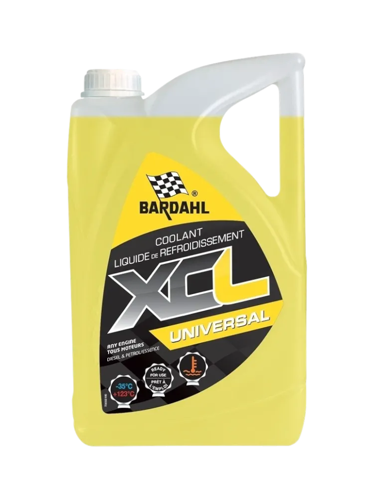 Антифриз Bardahl XCL желтый (оранжевый) G-12, G-12+ 5 л