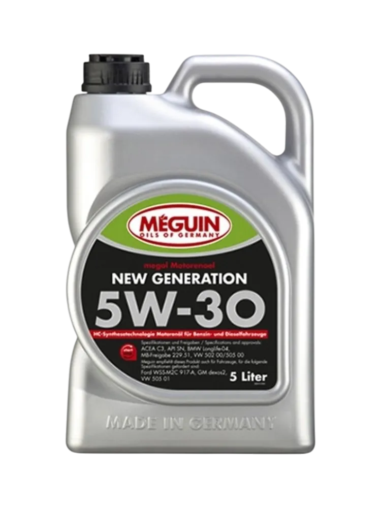 Моторное масло Синтетическое MEGUIN New Generation 5W-30 5 л