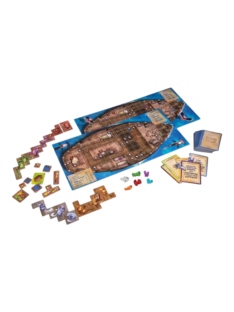 Настольная игра GaGa Остров Кошек: Долгожданные Гости GG188 - фото 2