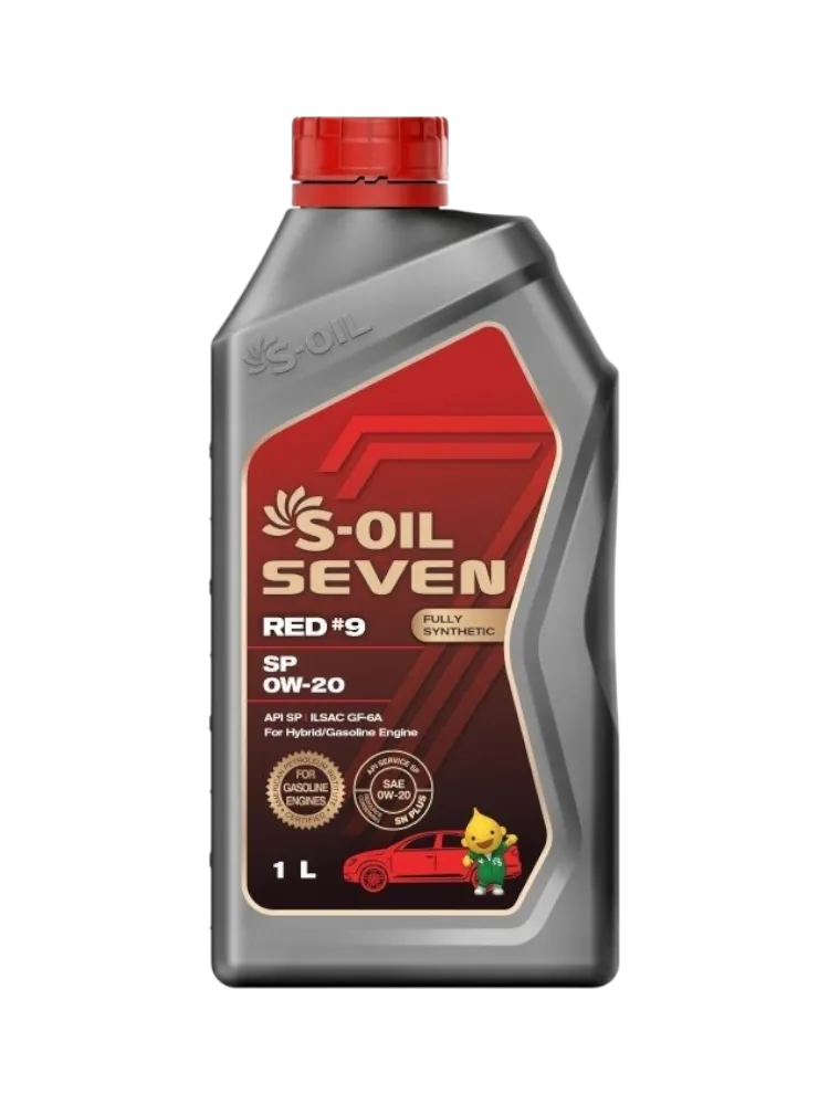 Моторное масло Синтетическое S-OIL Seven 0W-20 1 л
