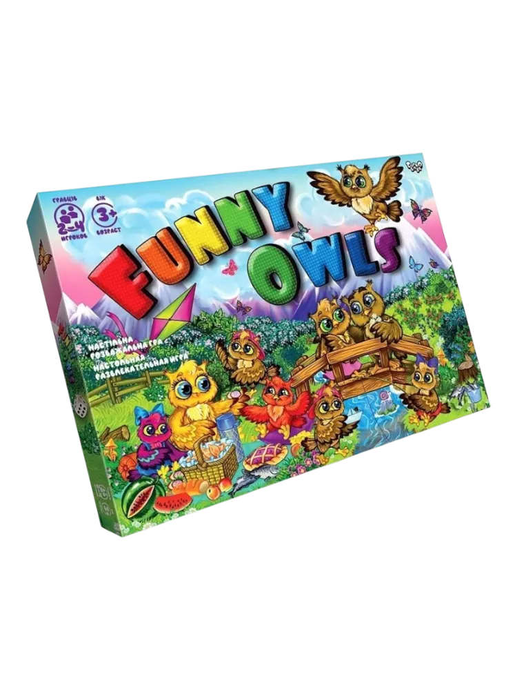 Настольная игра Danko Toys Funny Owls 08468