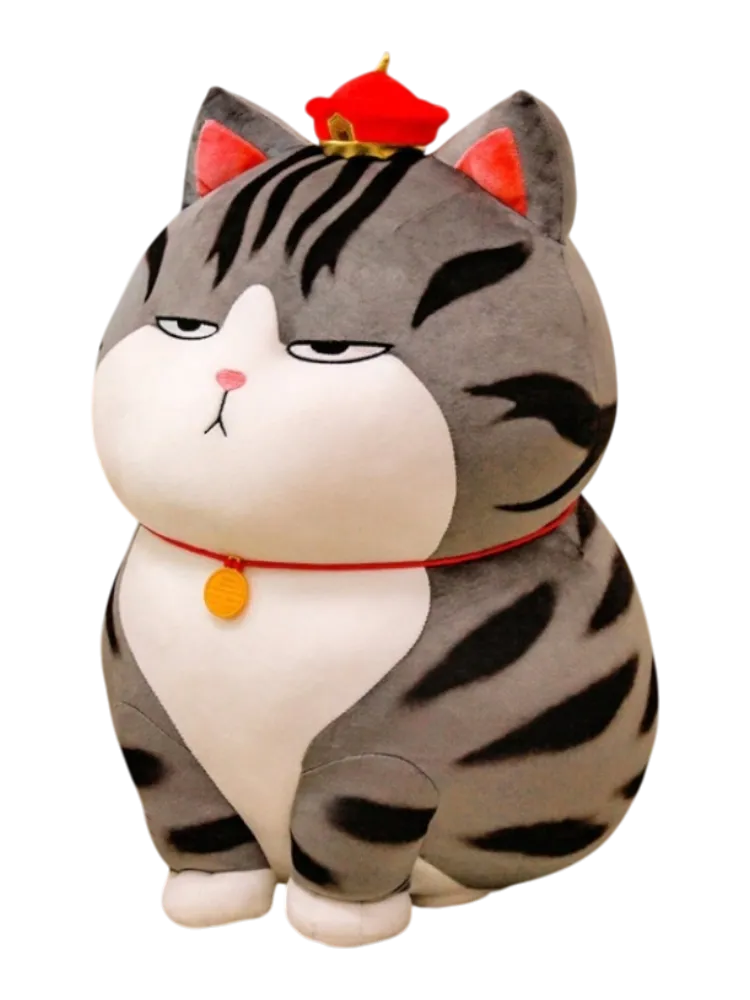 YIQING TOYS мягкая игрушка Кот император, высота 50 - фото 2
