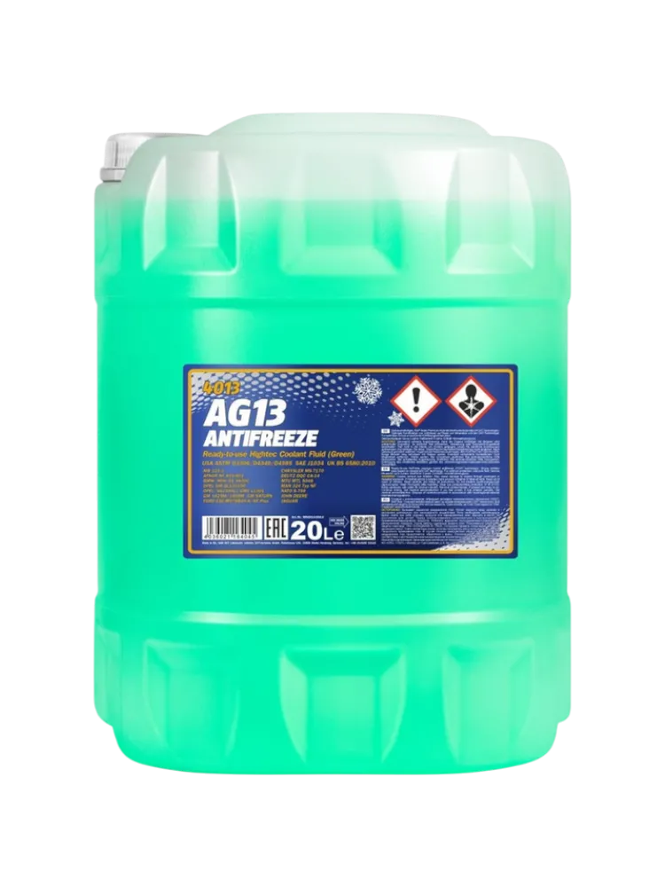 Антифриз Mannol 4013 AG13 зеленый G-13 10 л