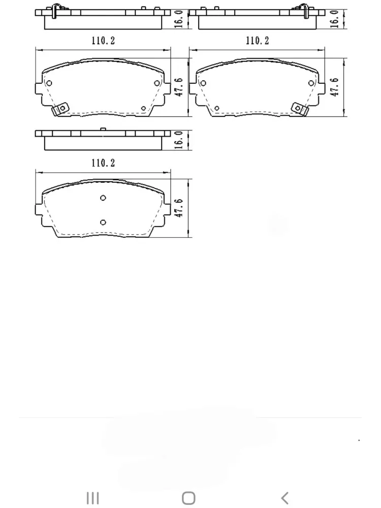 Колодки Winkod передние W1817BP