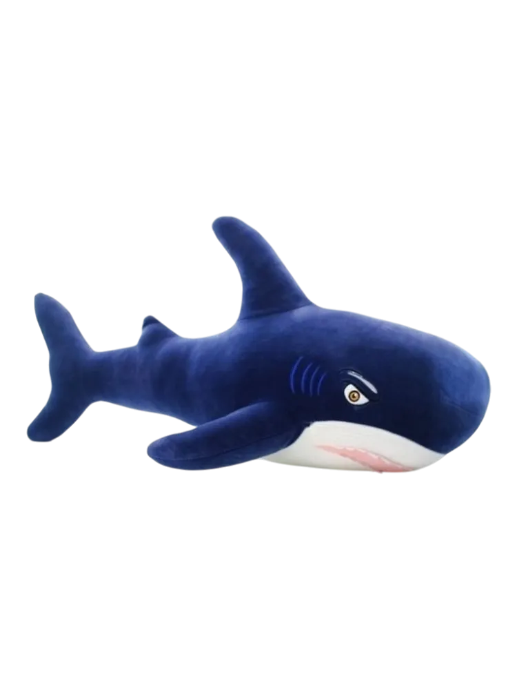 Акула мягкая игрушка Акула велюр, высота 63 - фото 3