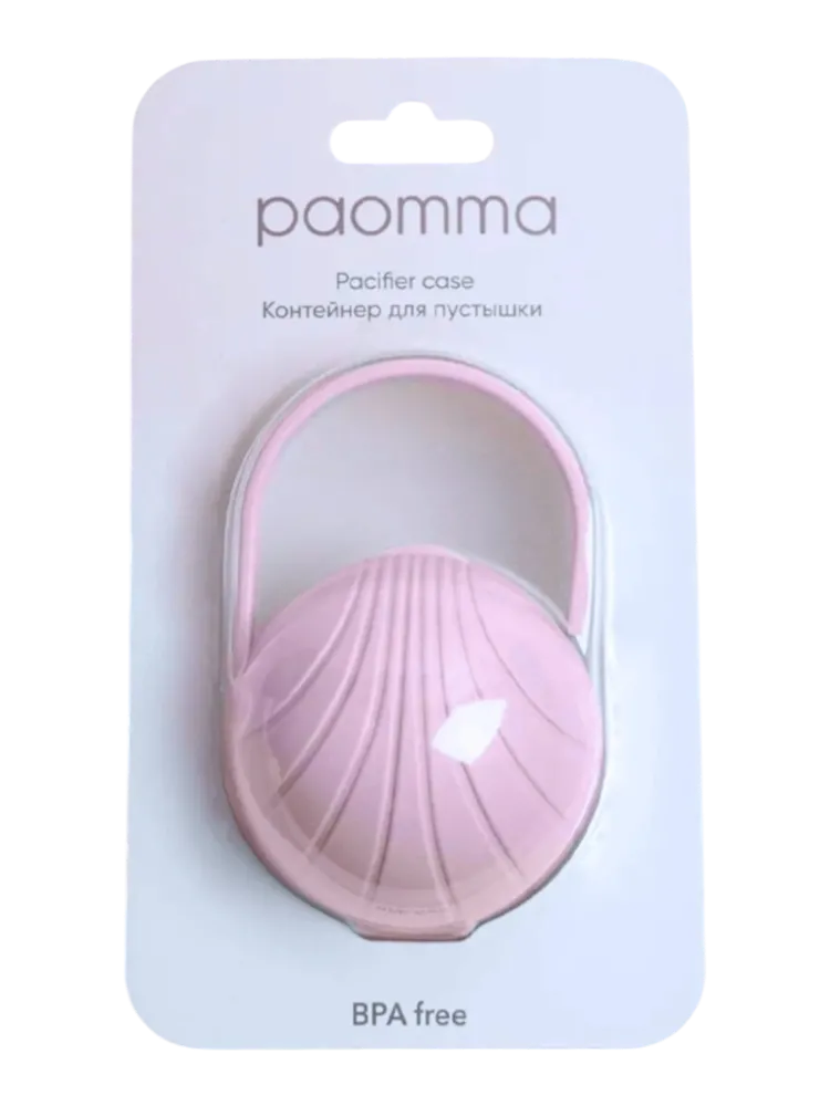 Футляр для пустышек Paomma Zefir 01, 1 шт, розовый - фото 5