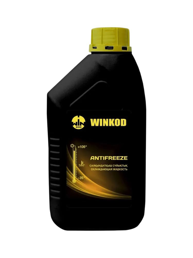 Антифриз Winkod Yellow желтый (оранжевый) G-12 1 кг