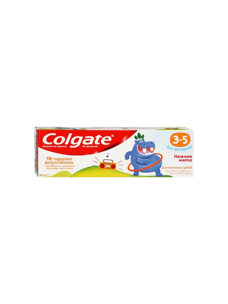 ЗУБ ПАСТА COLGATE 60МЛ НЕЖНАЯ МЯТА 3-5 ЛЕТ