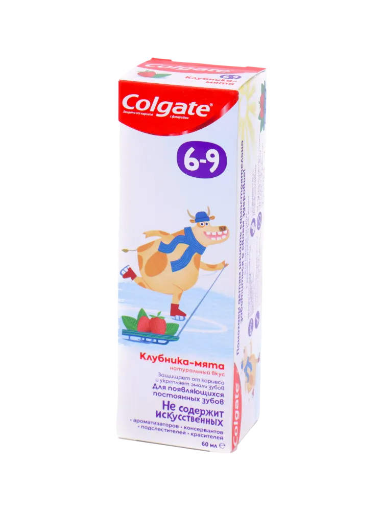 ЗУБ ПАСТА COLGATE 60МЛ КЛУБНИКА/МЯТА 6-9 ЛЕТ