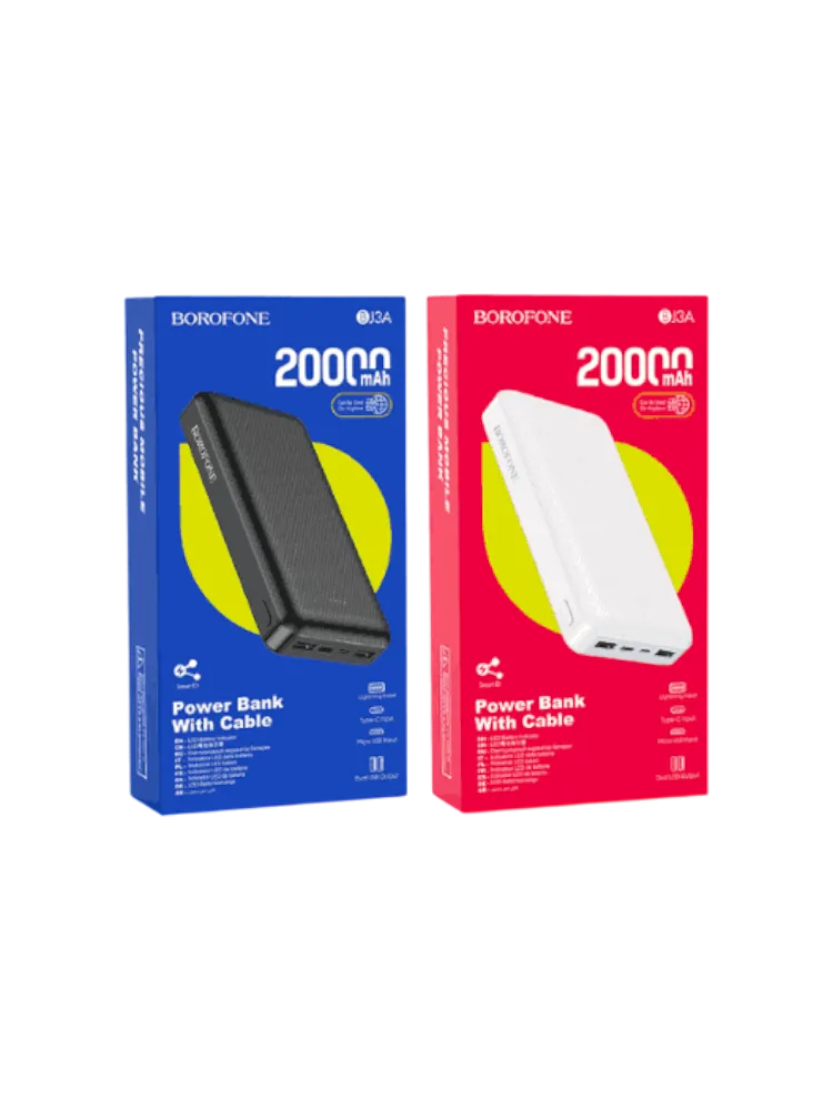 Паурбанк Borofone BJ3A Minimalist 20000mAh
