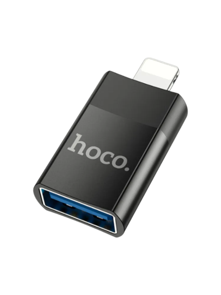 Адаптер Hoco для Lightning на USB UA17 IP-