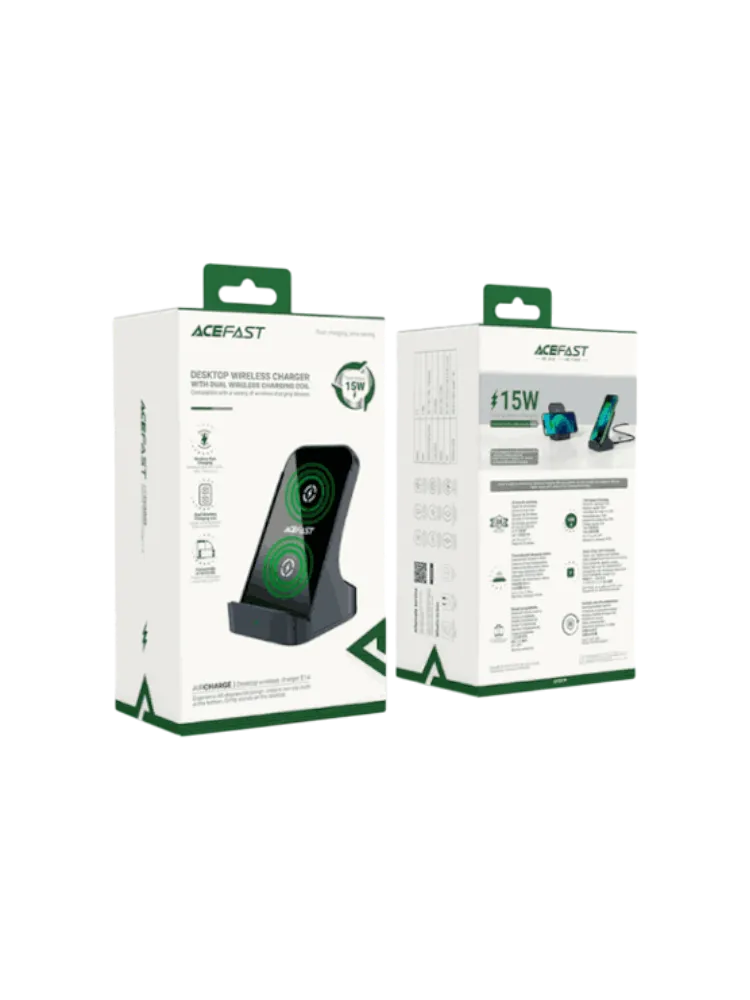 Беспроводные зарядные устройства Acefast 15W Grey E6