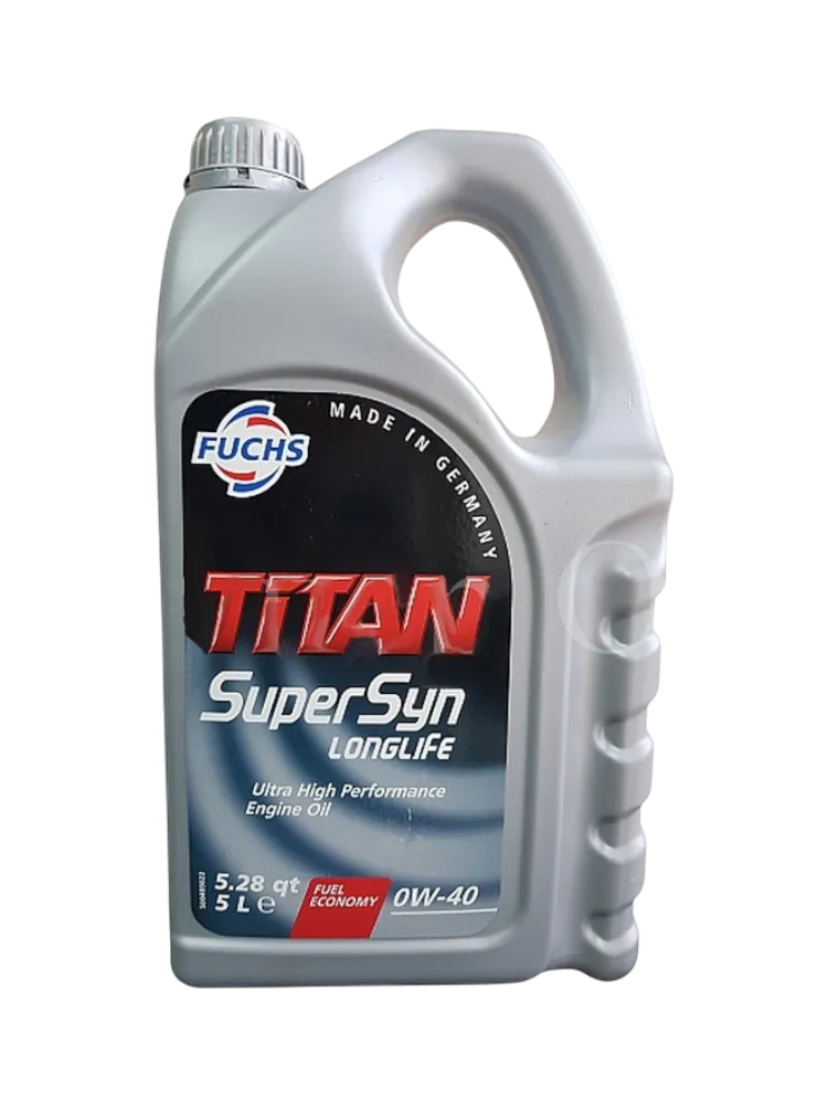 Моторное масло Синтетическое TITAN SuperSyn Long Life 0W-40 5 л