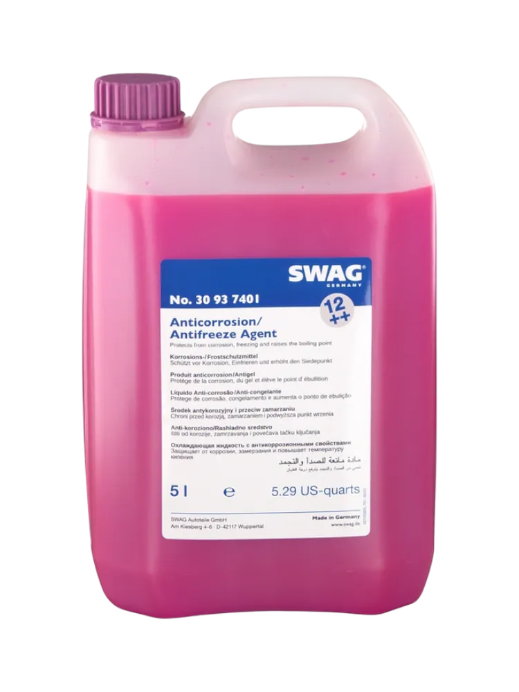 Антифриз Swag Red красный (розовый) G-12++ 5 л