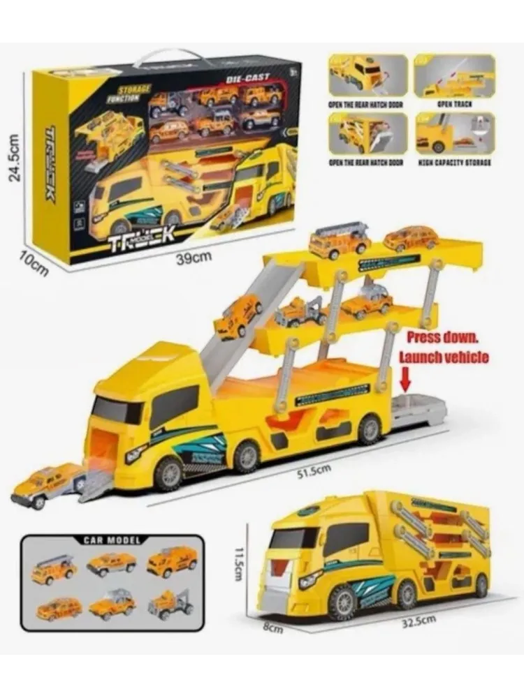 Эвакуатор Truck model желтый