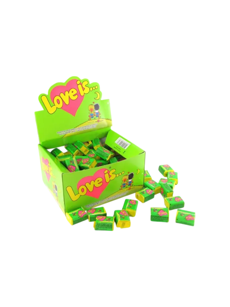 Жевательная резинка "Love is" Яблоко-Лимон 4,2г. 