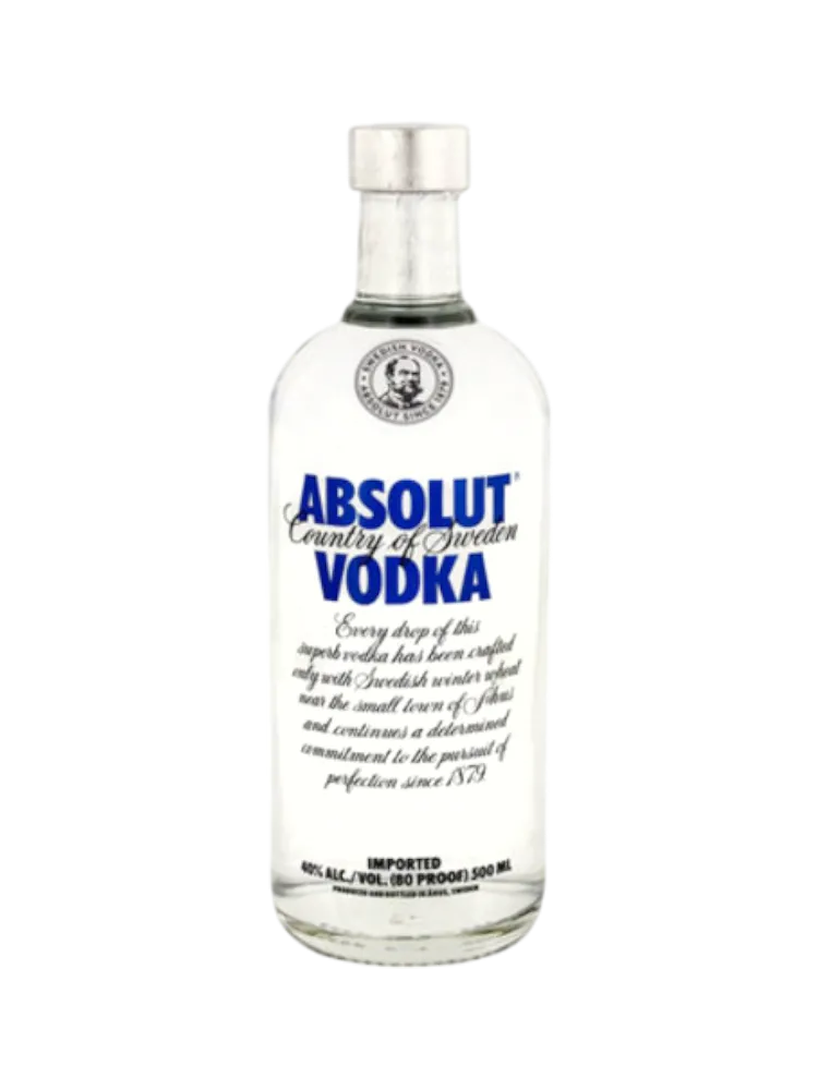 ВОДКА ABSOLUT BLUE 0.5Л - фото 1