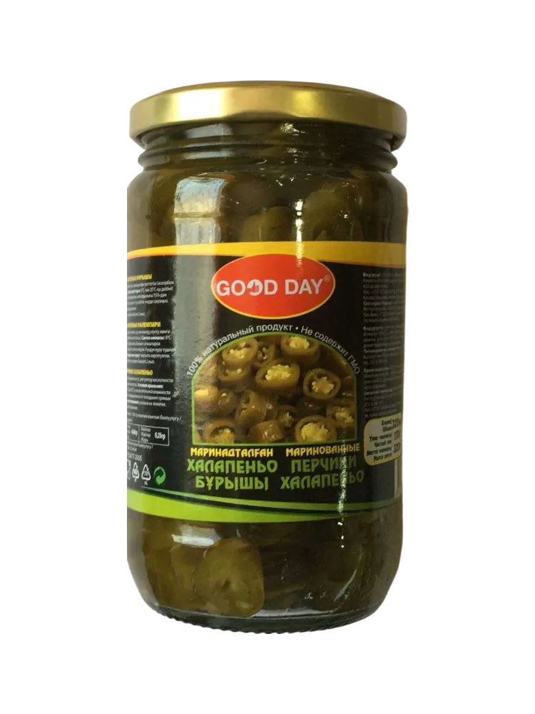 ПЕРЕЦ ХАЛАПЕНЬО GOOD DAY 320МЛ МАРИНОВ