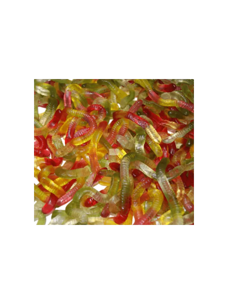 Жевательный мармелад "Черви" чистые 1кг TROLLI - MEDERER