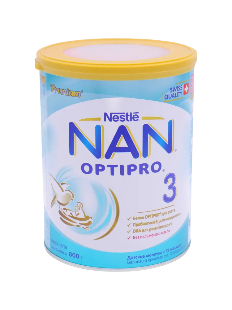 МОЛ СМЕСЬ NESTLE 800Г NAN 3 