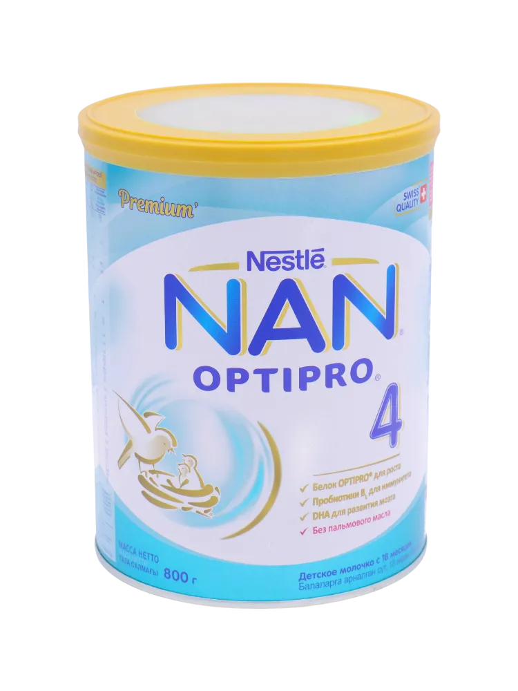 МОЛ СМЕСЬ NESTLE 800Г NAN 4 