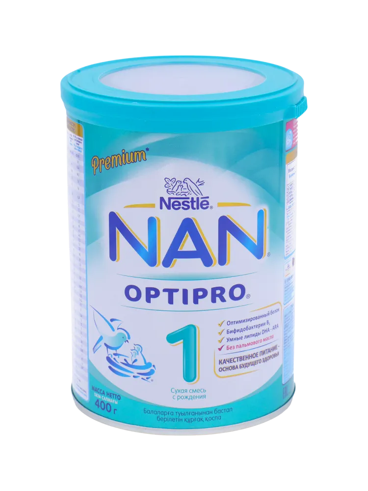 МОЛ СМЕСЬ NESTLE 400Г NAN 1