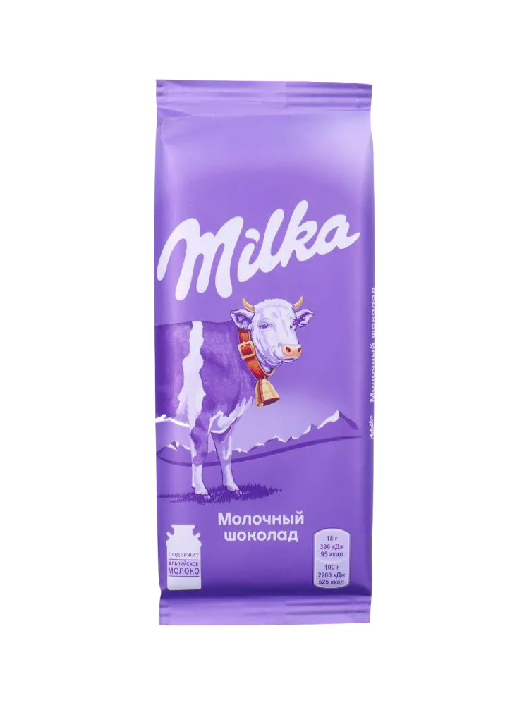 ШОКОЛАД MILKA 85Г МОЛОЧНЫЙ