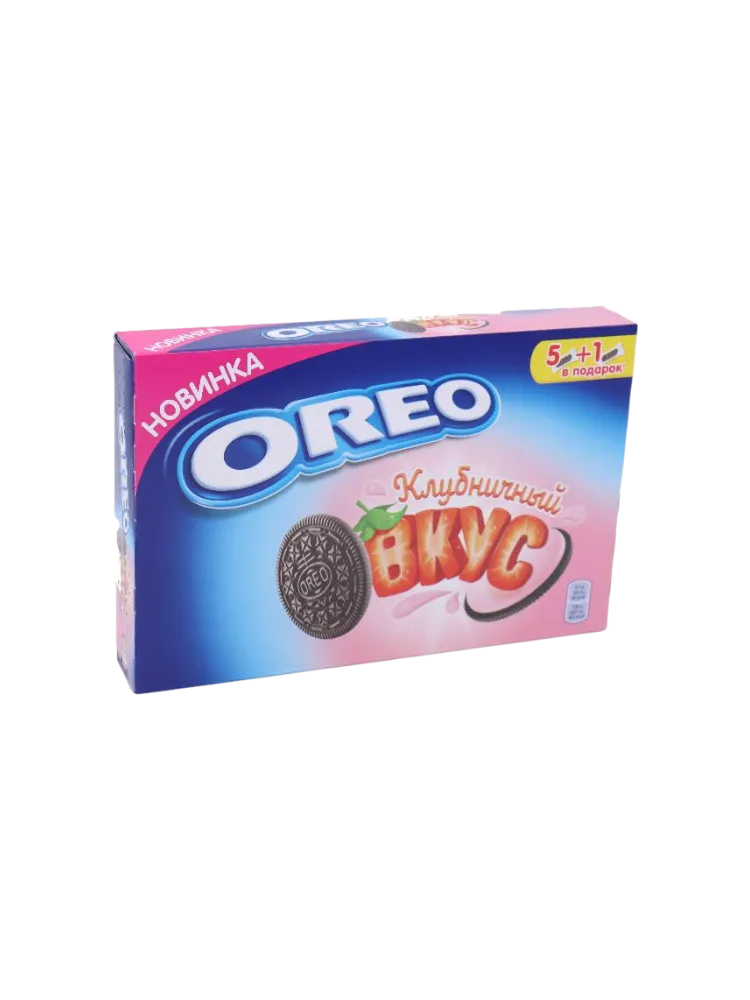 ПЕЧЕНЬЕ OREO 228Г КАКАО/КЛУБНИКА