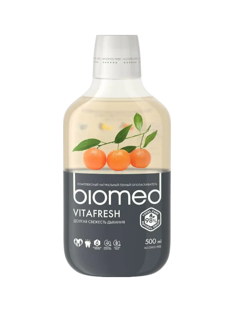ОПОЛАСКИВАТЕЛЬ Д/ПОЛОСТИ РТА BIOMED VITAFRESH 500МЛ