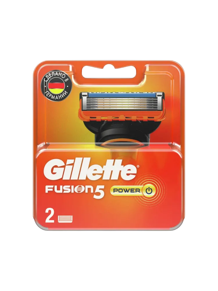 КАССЕТЫ GILLETTE FUSION POWER 2ШТ