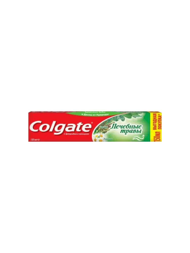 ЗУБНАЯ ПАСТА COLGATE ЛЕЧЕБНЫЕ ТРАВЫ 150МЛ  