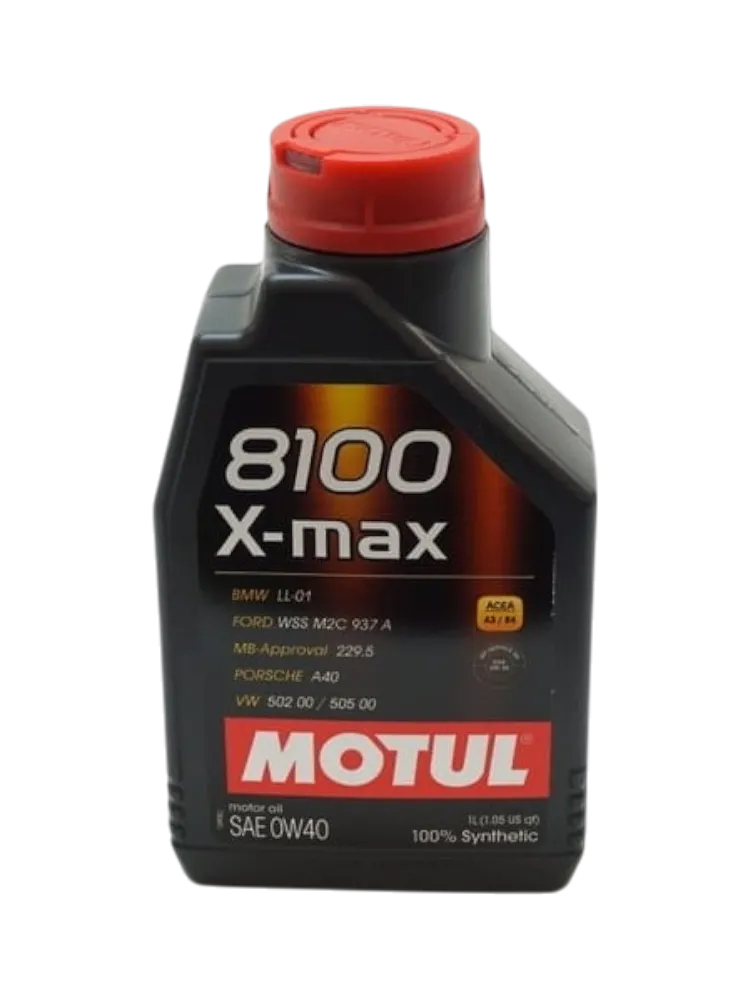 Моторное масло Синтетическое Motul 8100 X-max 0W-40 1 л