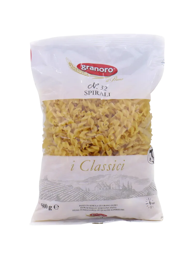 МАКАРОНЫ ГРАНОРО 500Г SPIRALI 32