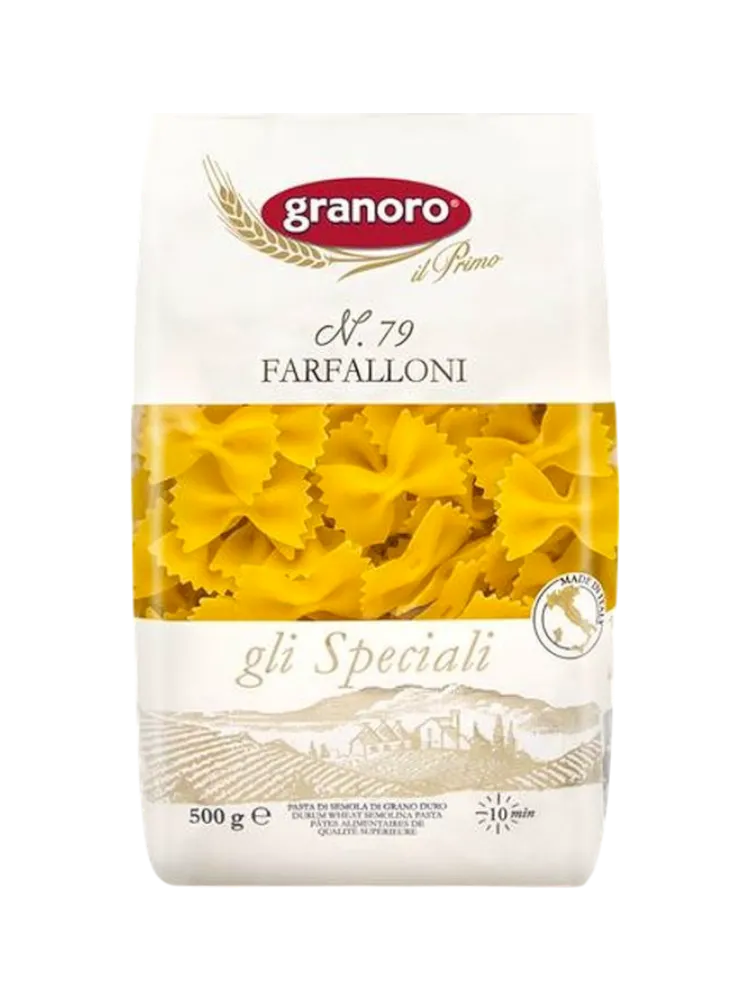 МАКАРОНЫ ГРАНОРО 500Г FARFALLONI 79