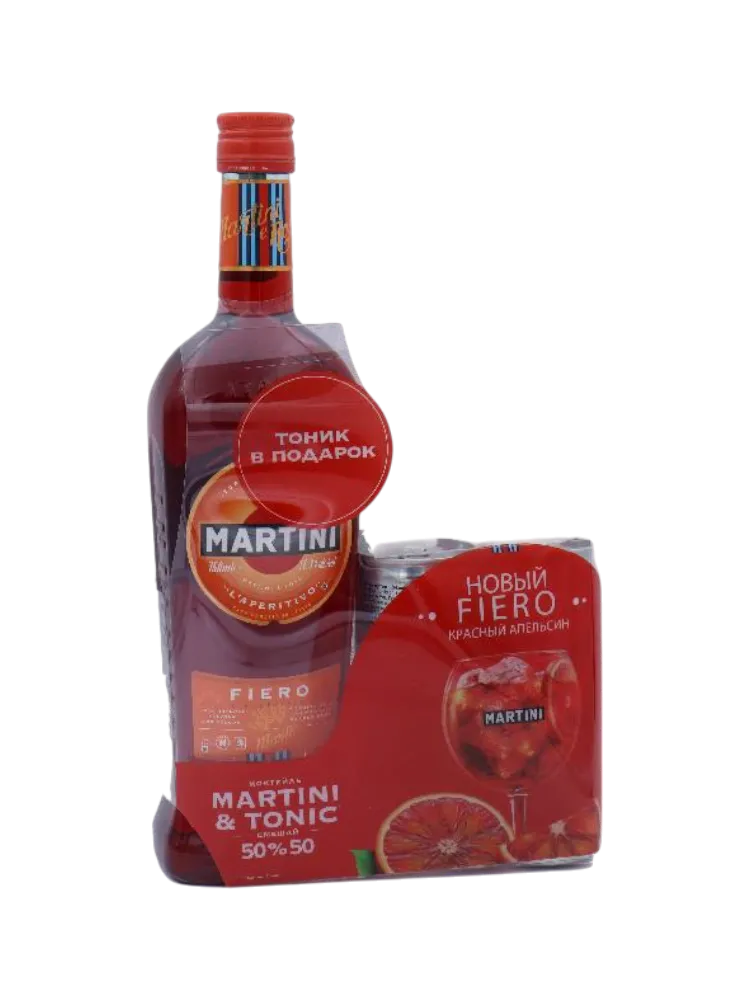 ВЕРМУТ МАРТИНИ FIERO TONIC VAP 0.75Л - фото 1