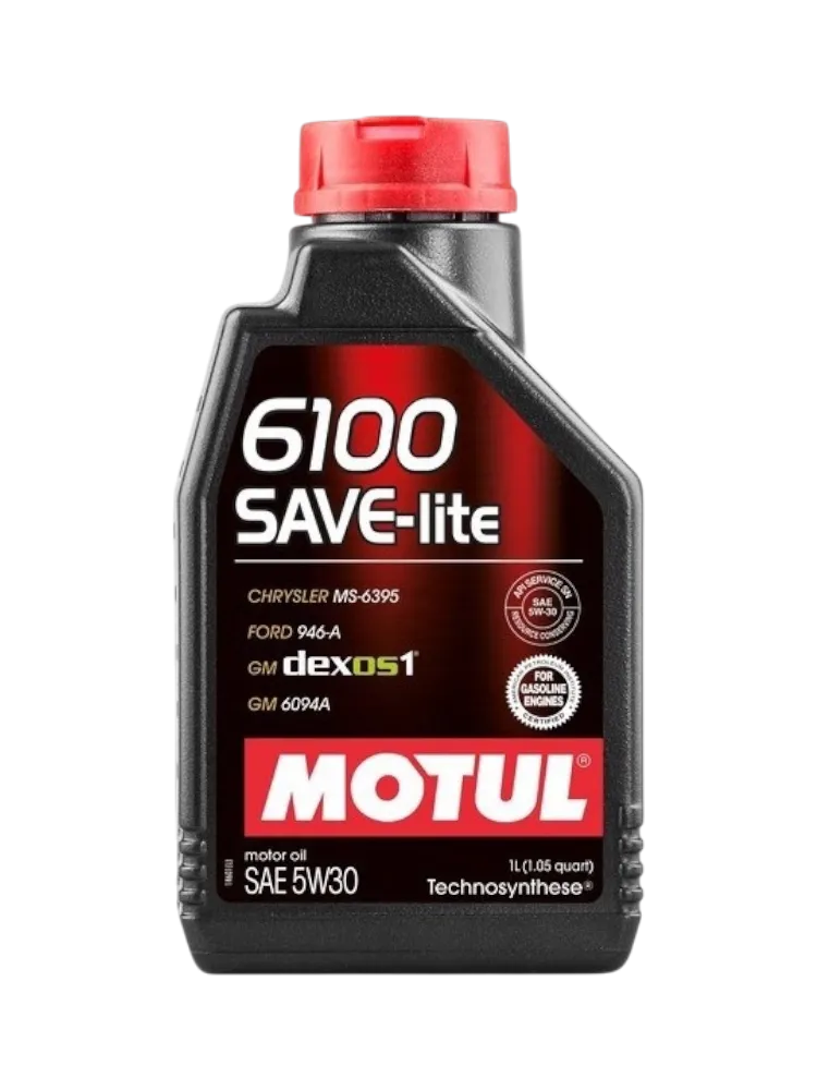 Моторное масло Синтетическое Motul 6100 SAVE-lite 5W-30 1 л