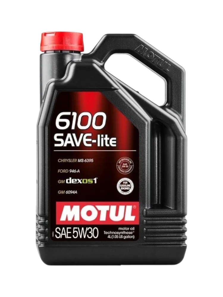 Моторное масло Синтетическое Motul 6100 SAVE-lite 5W-30 4 л