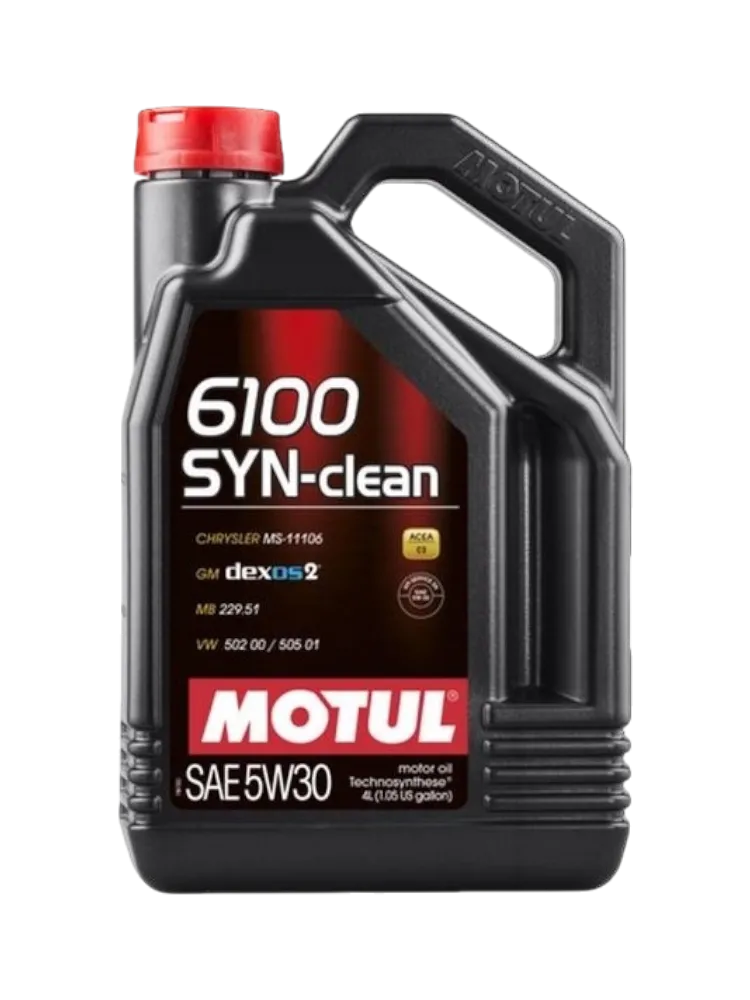 Моторное масло Синтетическое Motul 6100 SYN-clean 5W-30 5 л