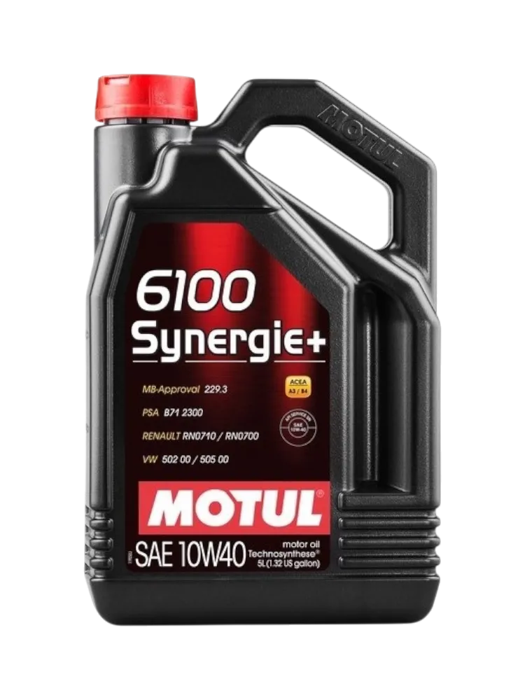 Моторное масло Полусинтетическое Motul 6100 Synergie+ 10W-40 5 л