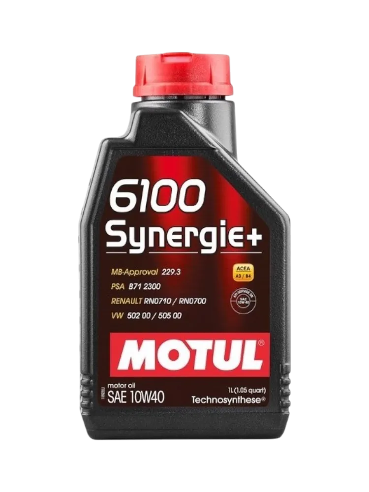 Моторное масло Полусинтетическое Motul 6100 Synergie+ 10W-40 1 л