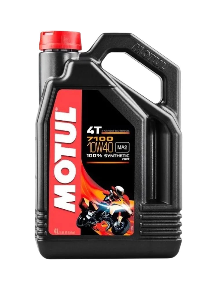 Моторное масло Синтетическое Motul 4T 7100 10W-40 4 л